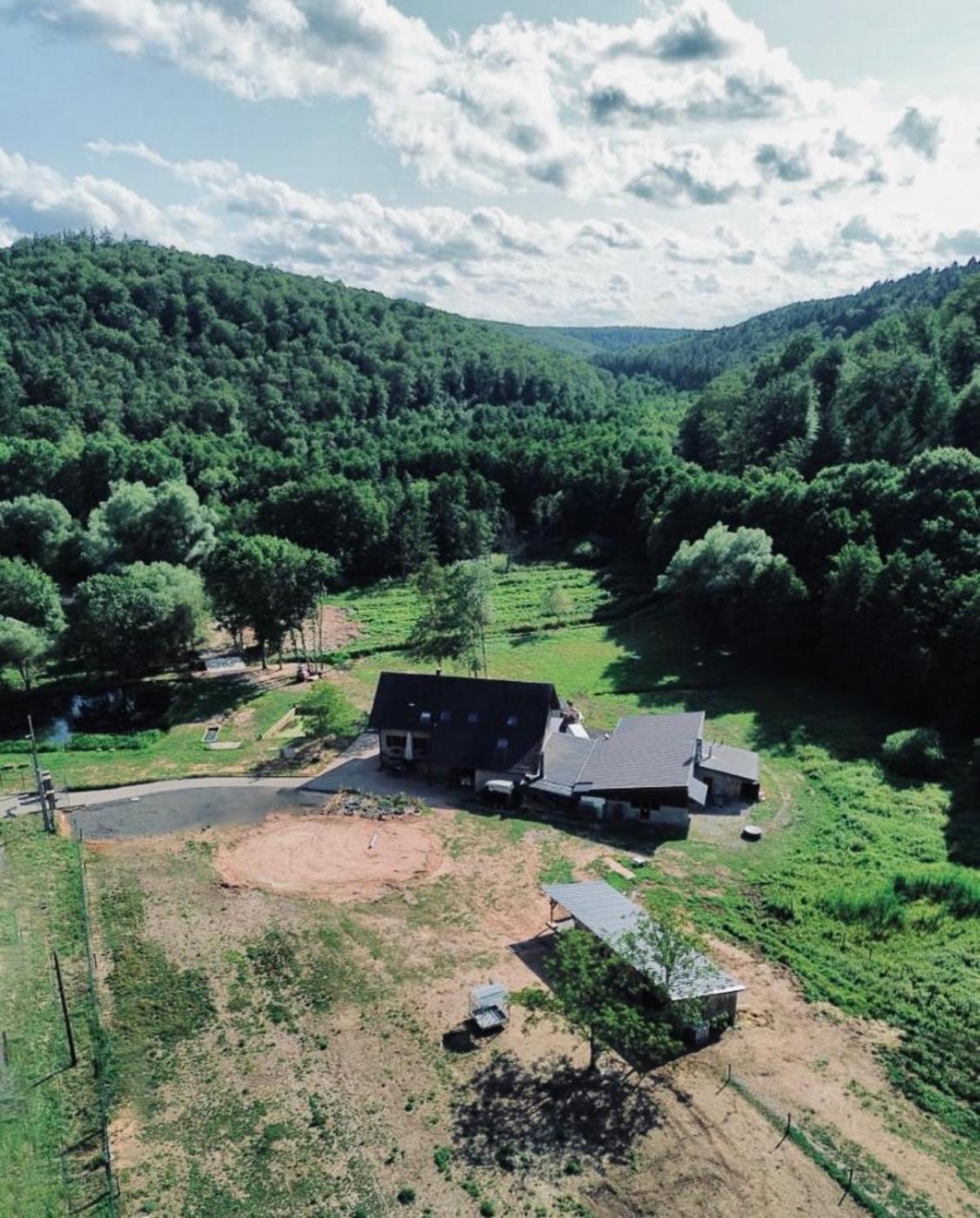 Maison D'Hotes En Pleine Nature Avec Chevaux Soucht Exteriér fotografie